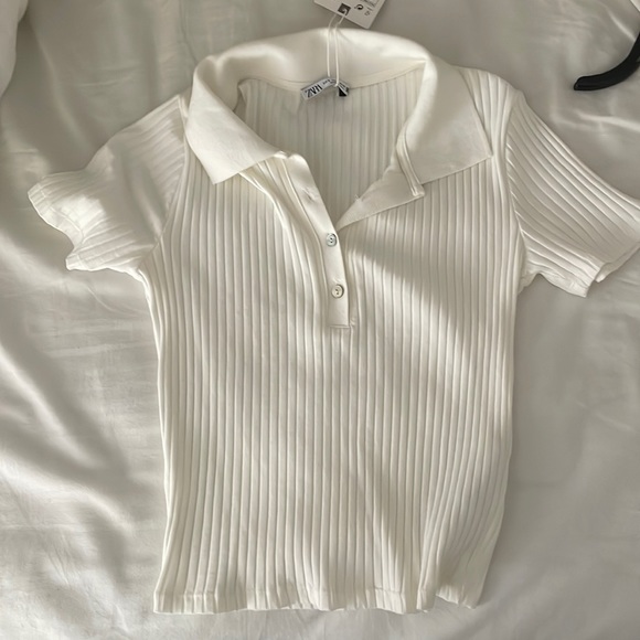 Zara collard shirt - Picture 1 of 2